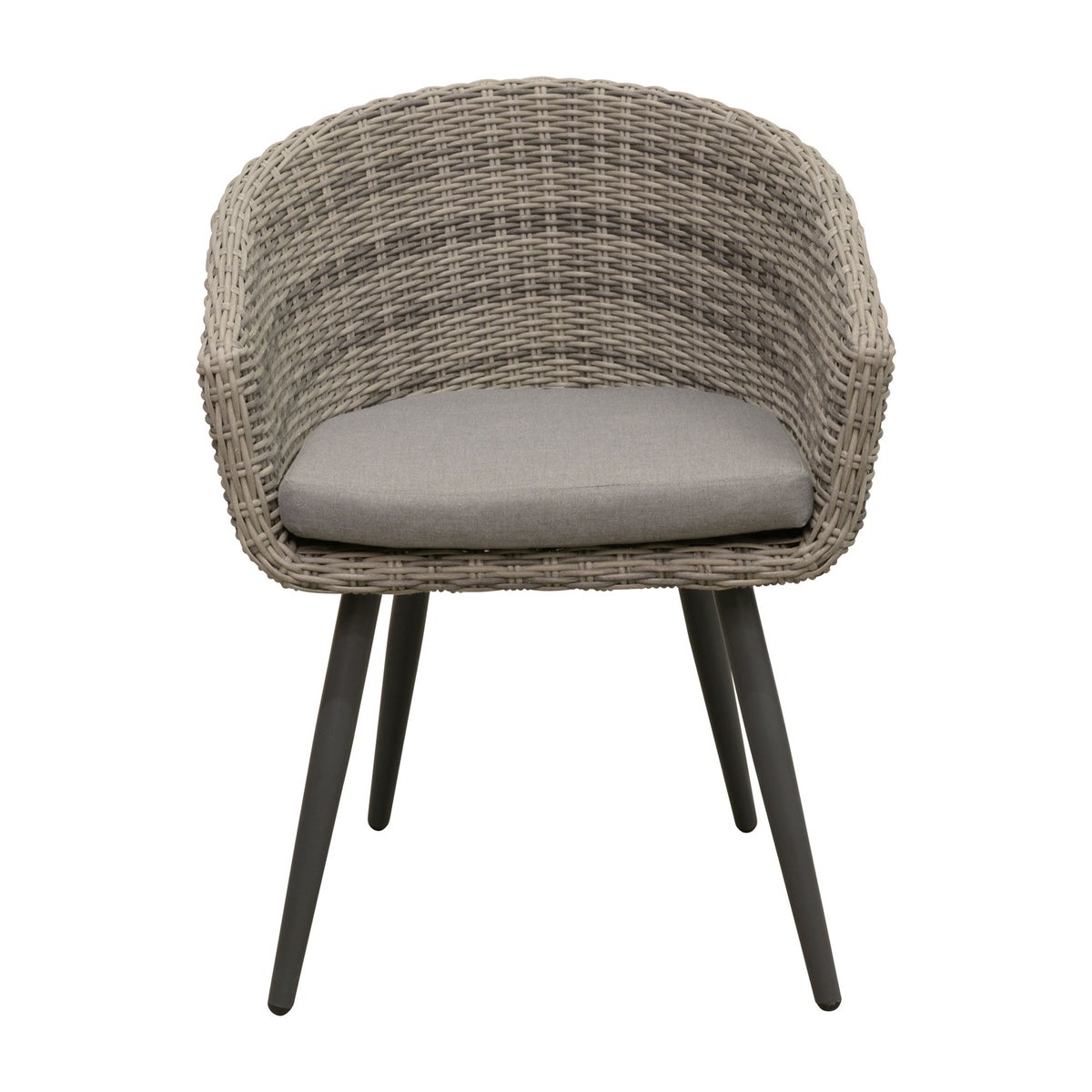 Stoel Pasturo white grey met kussen Stoel Pasturo white grey met kussen