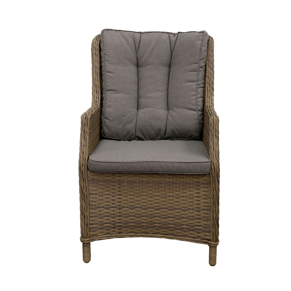 Stoel Carano mix grijs met kussens Stoel Carano mix grijs met kussens