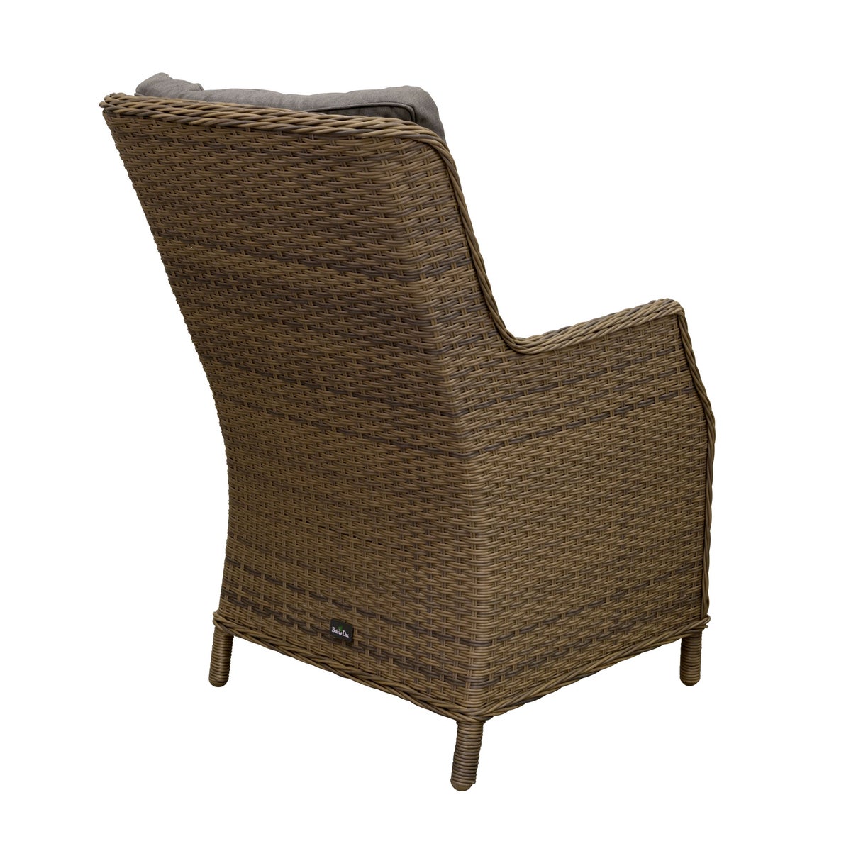 Stoel Carano mix grijs met kussen Stoel Carano mix grijs met kussen