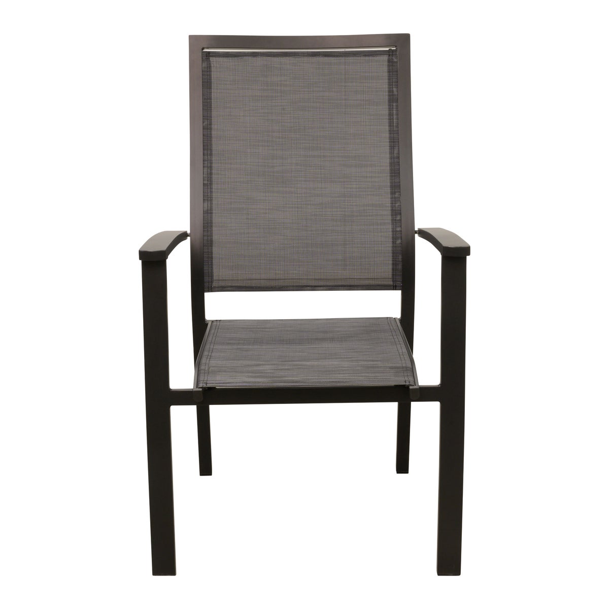 Stoel stapel Casera zwart/antra Stoel stapel Casera zwart/antra