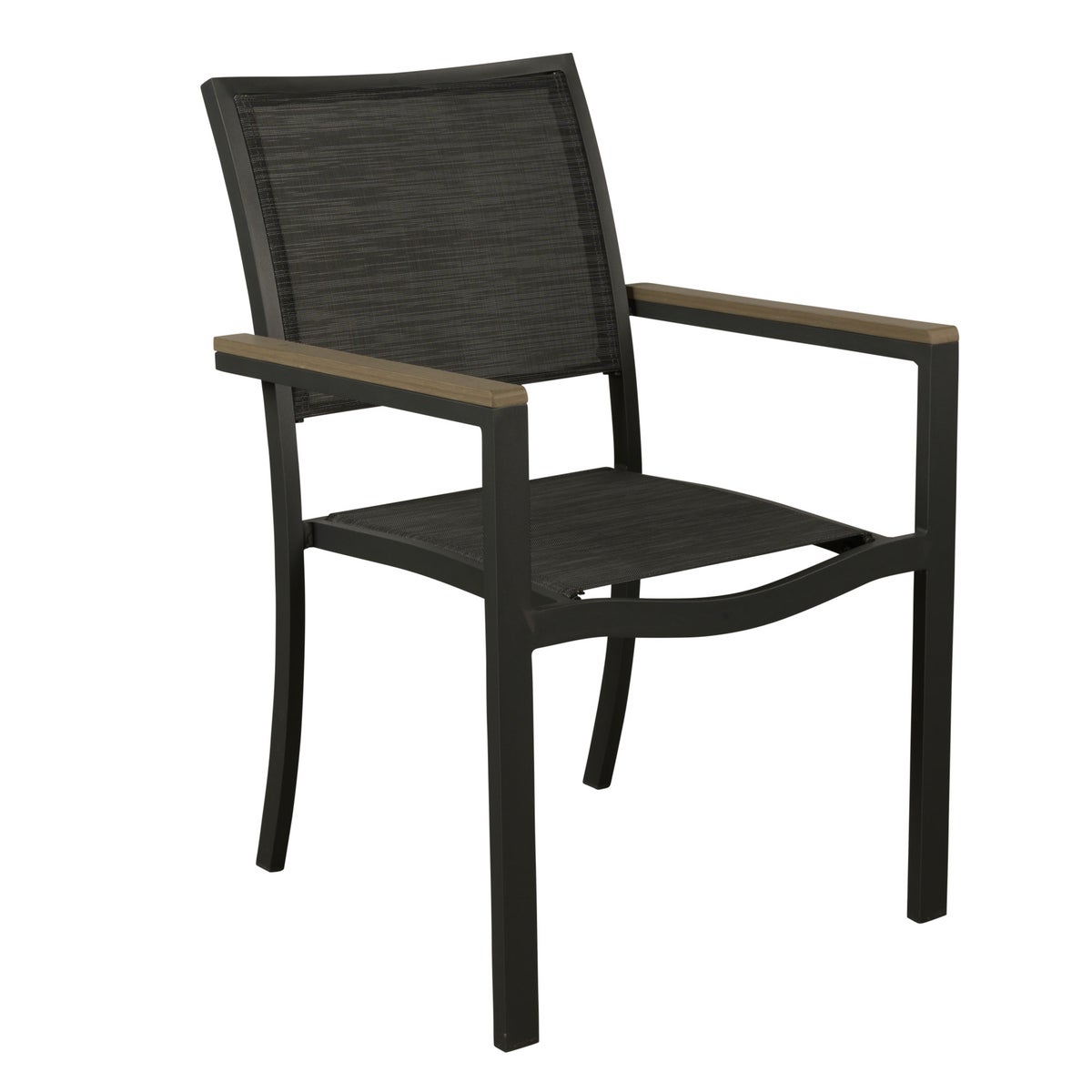 Stoel stapel Aleso antraciet Stoel stapel Aleso antraciet