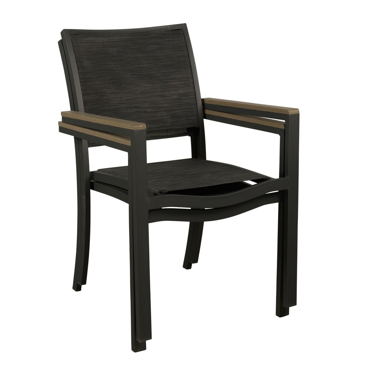 Stoel stapel Aleso antraciet Stoel stapel Aleso antraciet