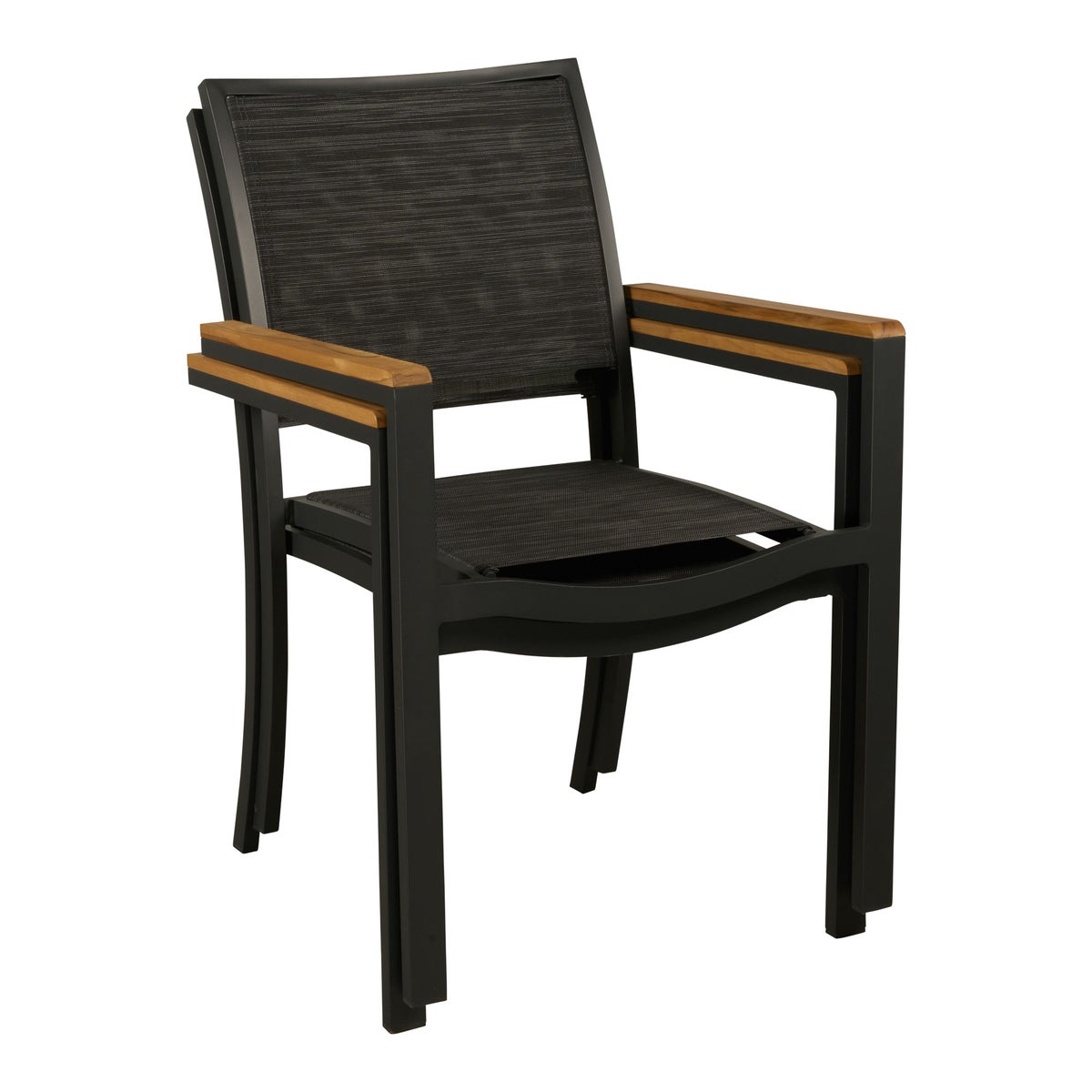 Stoel stapel Pineta antraciet Bois le Duc Stoel stapel Pineta antraciet Bois le Duc