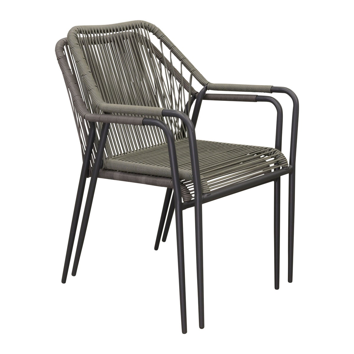 Stoel stapel Alano mosgroen Stoel stapel Alano mosgroen