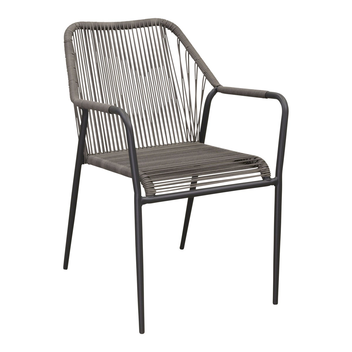 Stoel stapel Alano antraciet Stoel stapel Alano antraciet