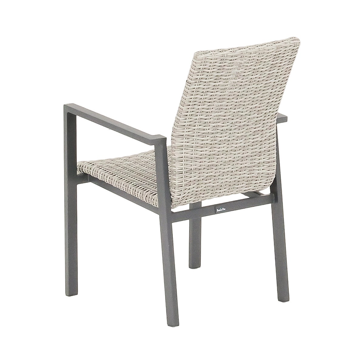 Stoel stapel Sega white grey Stoel stapel Sega white grey