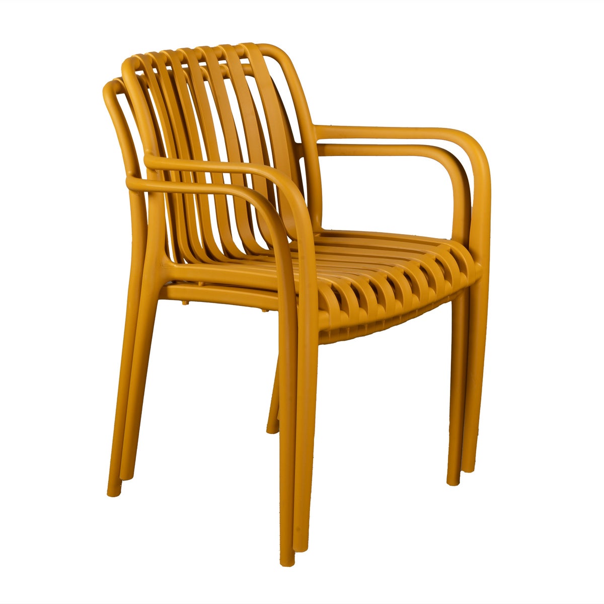 Stoel stapel Piolo oker Stoel stapel Piolo oker