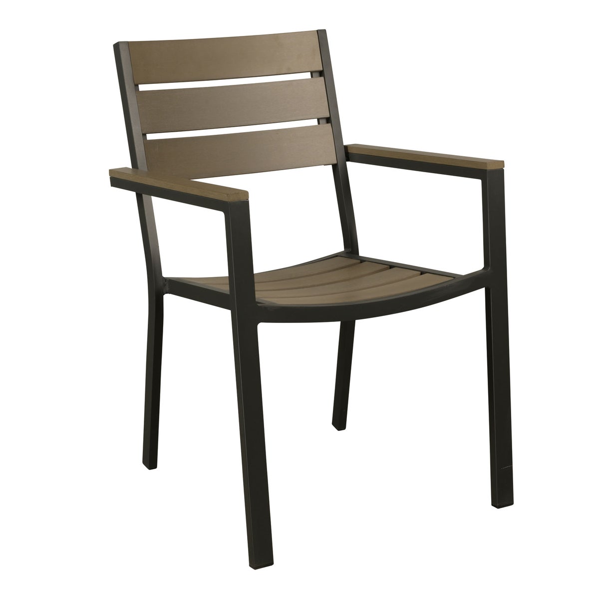 Stoel stapel Fabara antraciet metal Stoel stapel Fabara antraciet metal