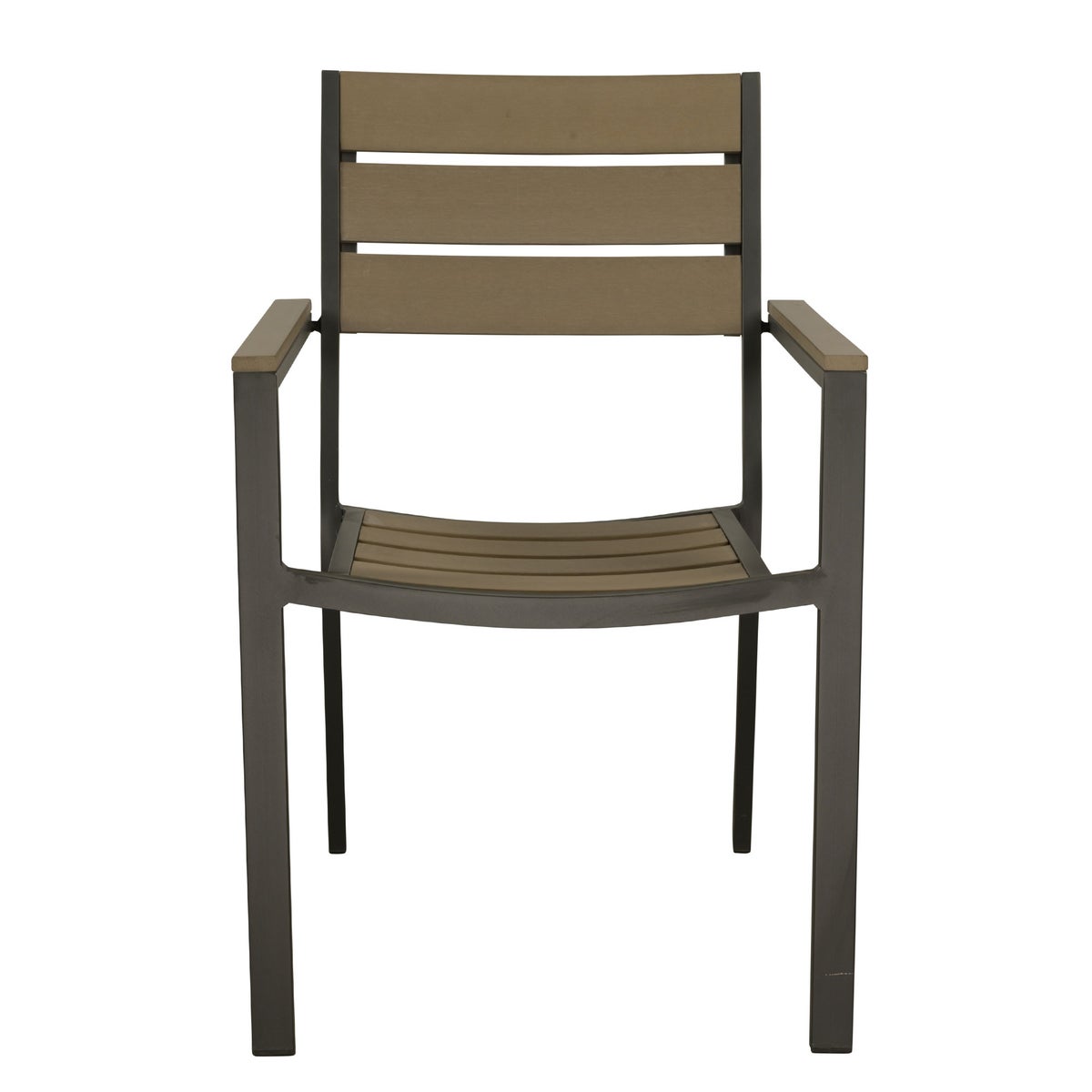 Stoel stapel Fabara antraciet metal Stoel stapel Fabara antraciet metal