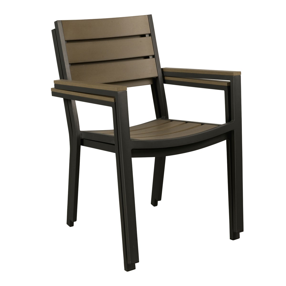 Stoel stapel Fabara antraciet metal Stoel stapel Fabara antraciet metal