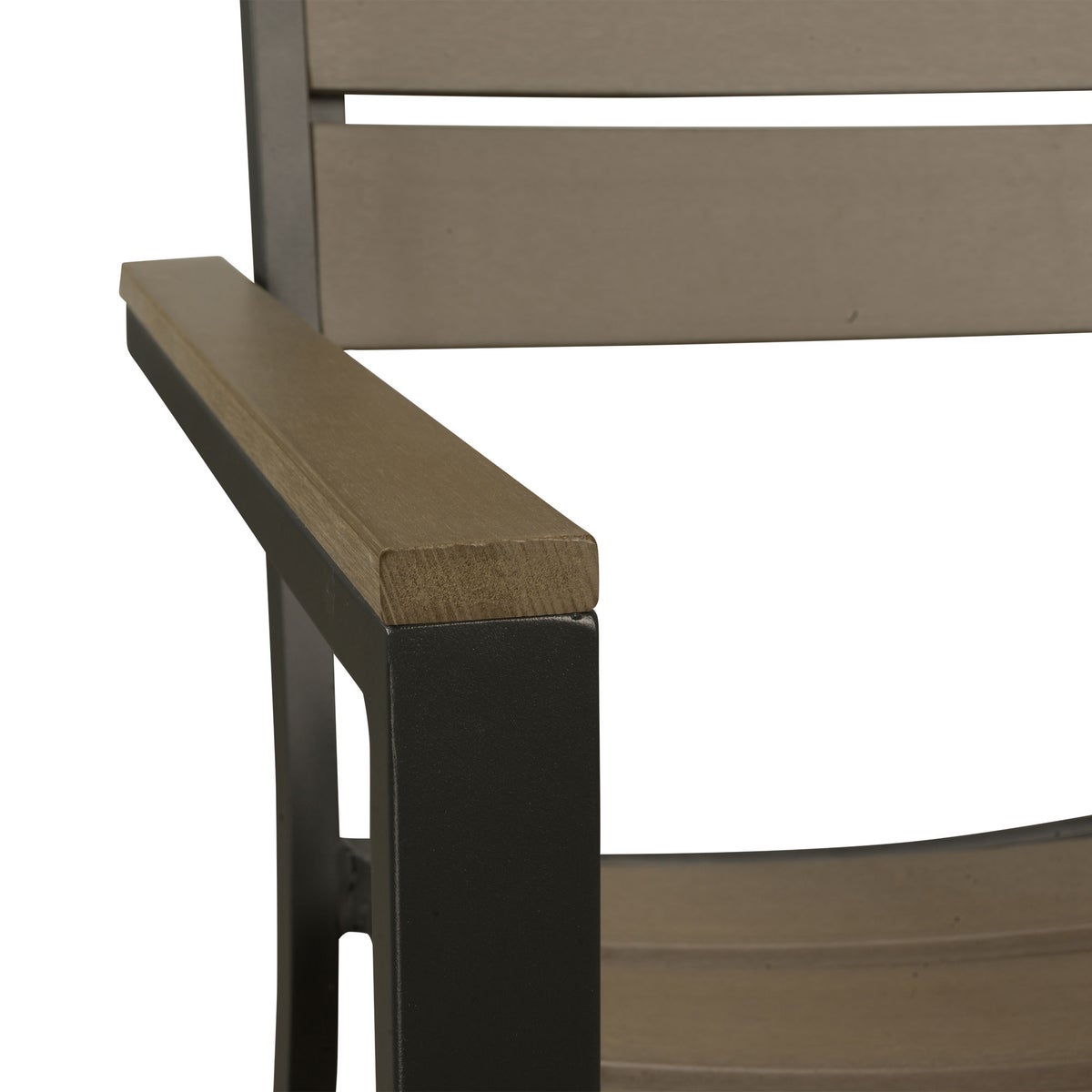 Stoel stapel Fabara antraciet metal Stoel stapel Fabara antraciet metal