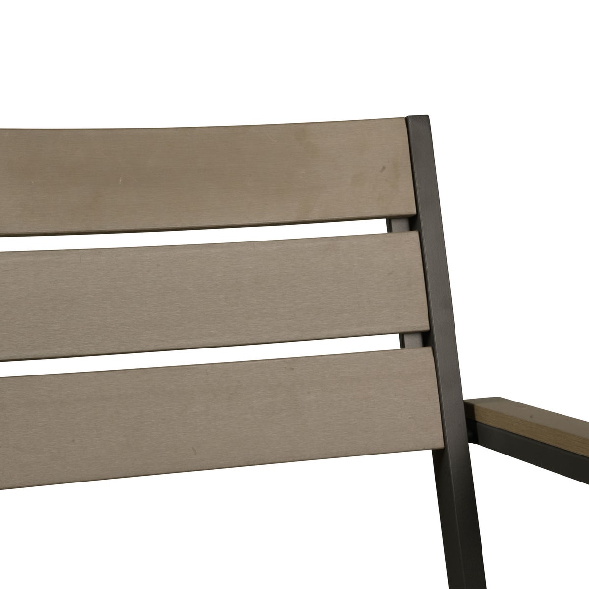 Stoel stapel Fabara antraciet metal Stoel stapel Fabara antraciet metal