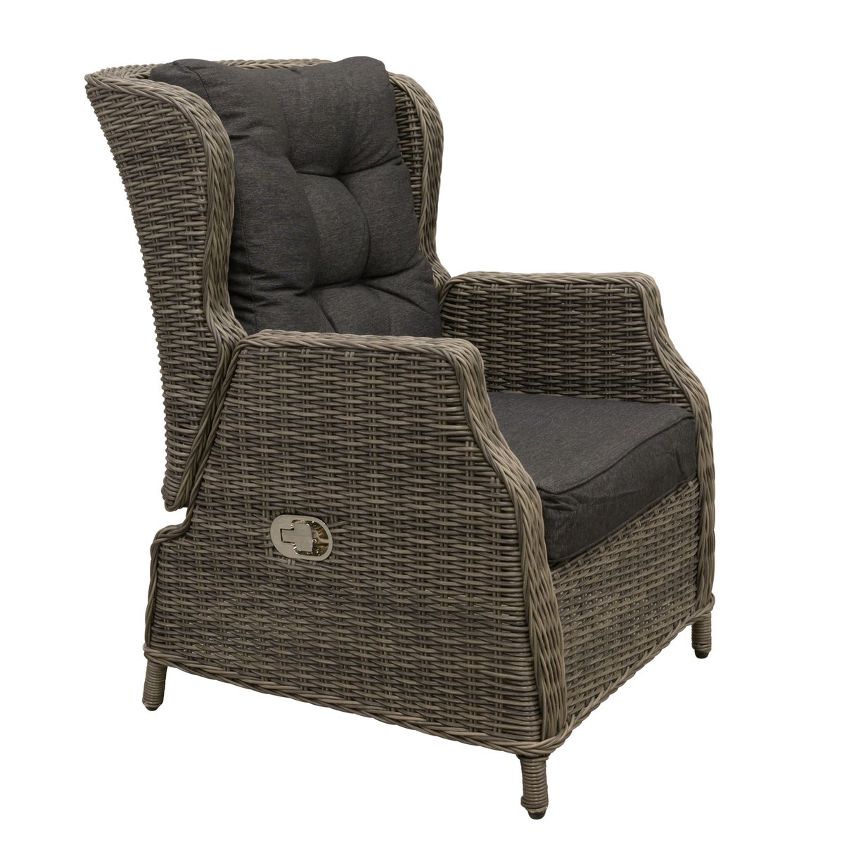 Stoel Olvera verstelbaar willow grey met kussen Stoel Olvera verstelbaar willow grey met kussen