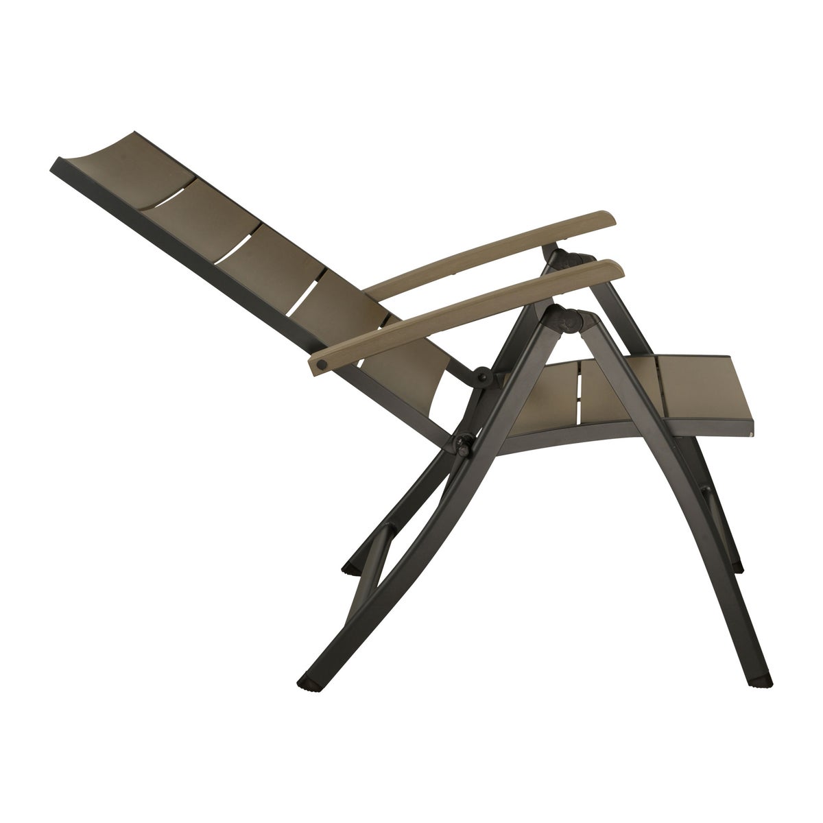 Stoel 7 standen Fabara antra metal Stoel 7 standen Fabara antra metal