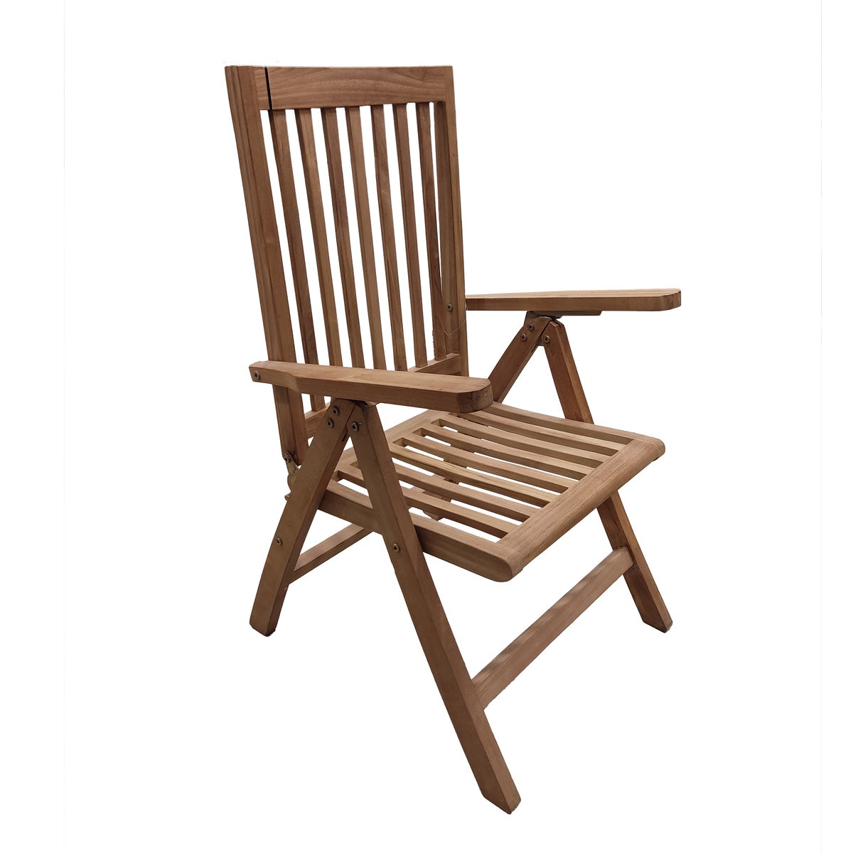 Stoel met 5 standen Femke, 7 latten, teak Stoel met 5 standen Femke, 7 latten, teak