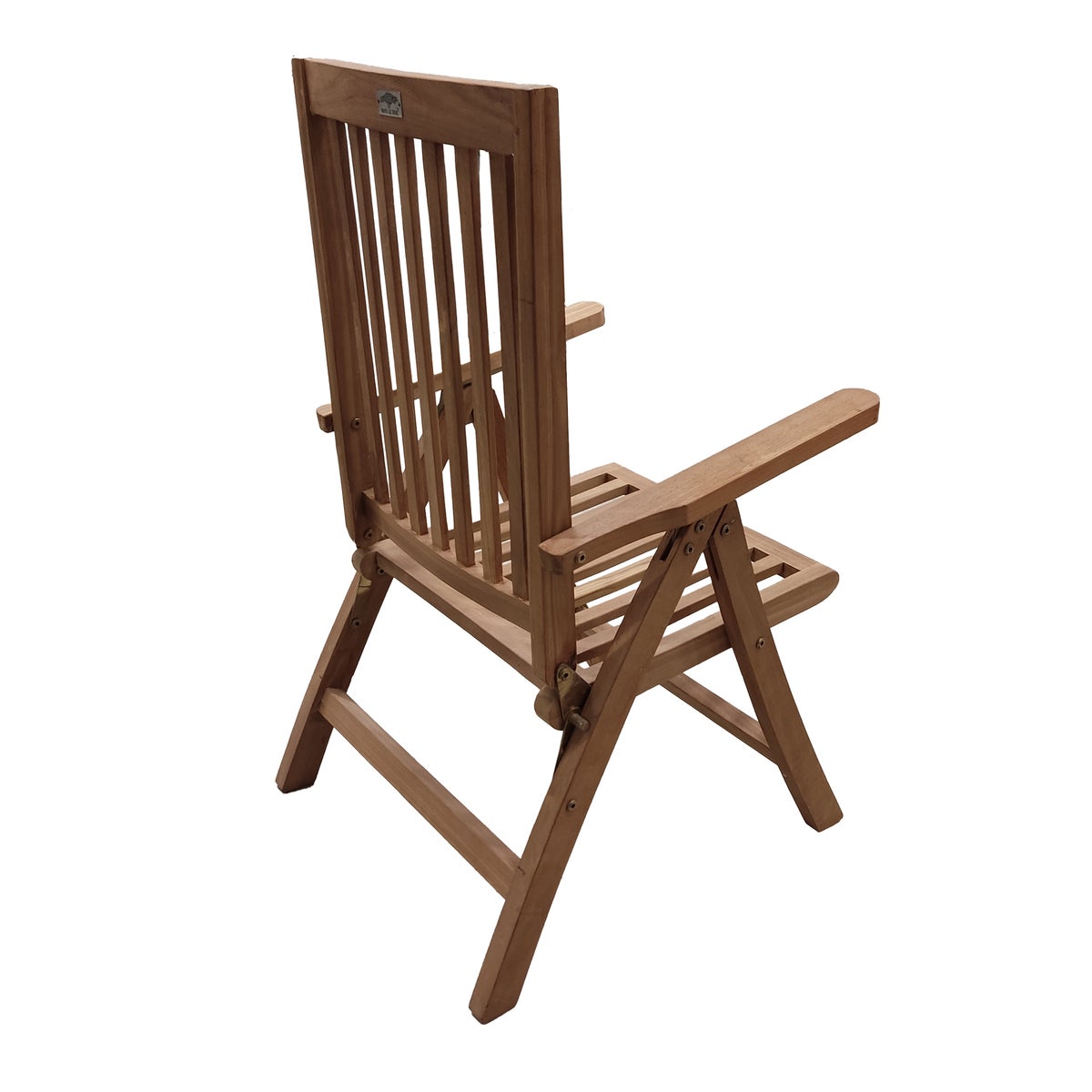 Stoel 5 standen Femke 7 lats teak Stoel 5 standen Femke 7 lats teak