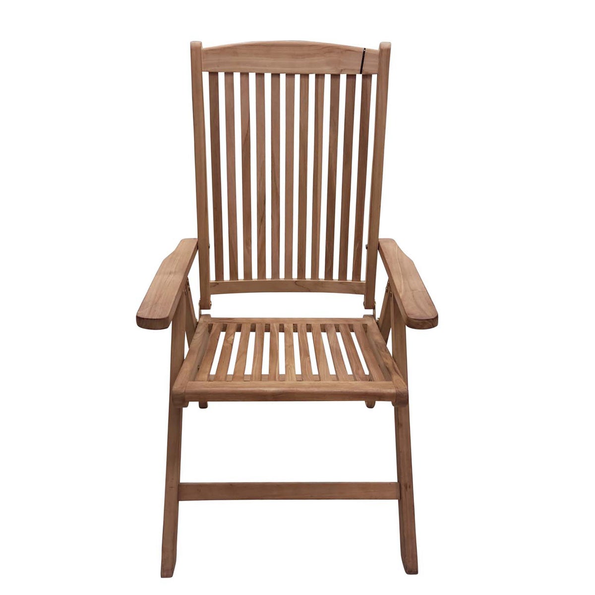 Stoel 5 standen Lotte 11 lats teak Stoel 5 standen Lotte 11 lats teak