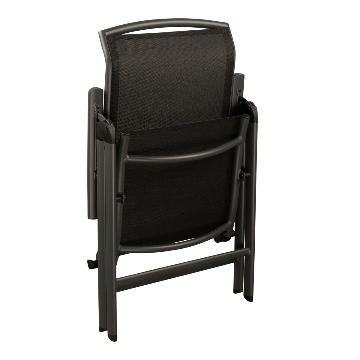 Stoel 8-st Balgano antra metal/zwart Stoel 8-st Balgano antra metal/zwart