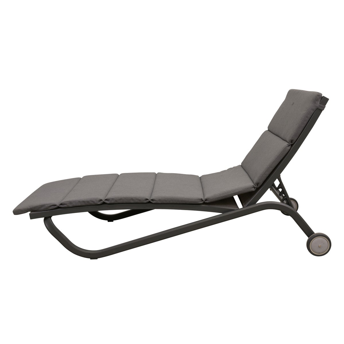 Ligbed Marcone antraciet met kussen Ligbed Marcone antraciet met kussen