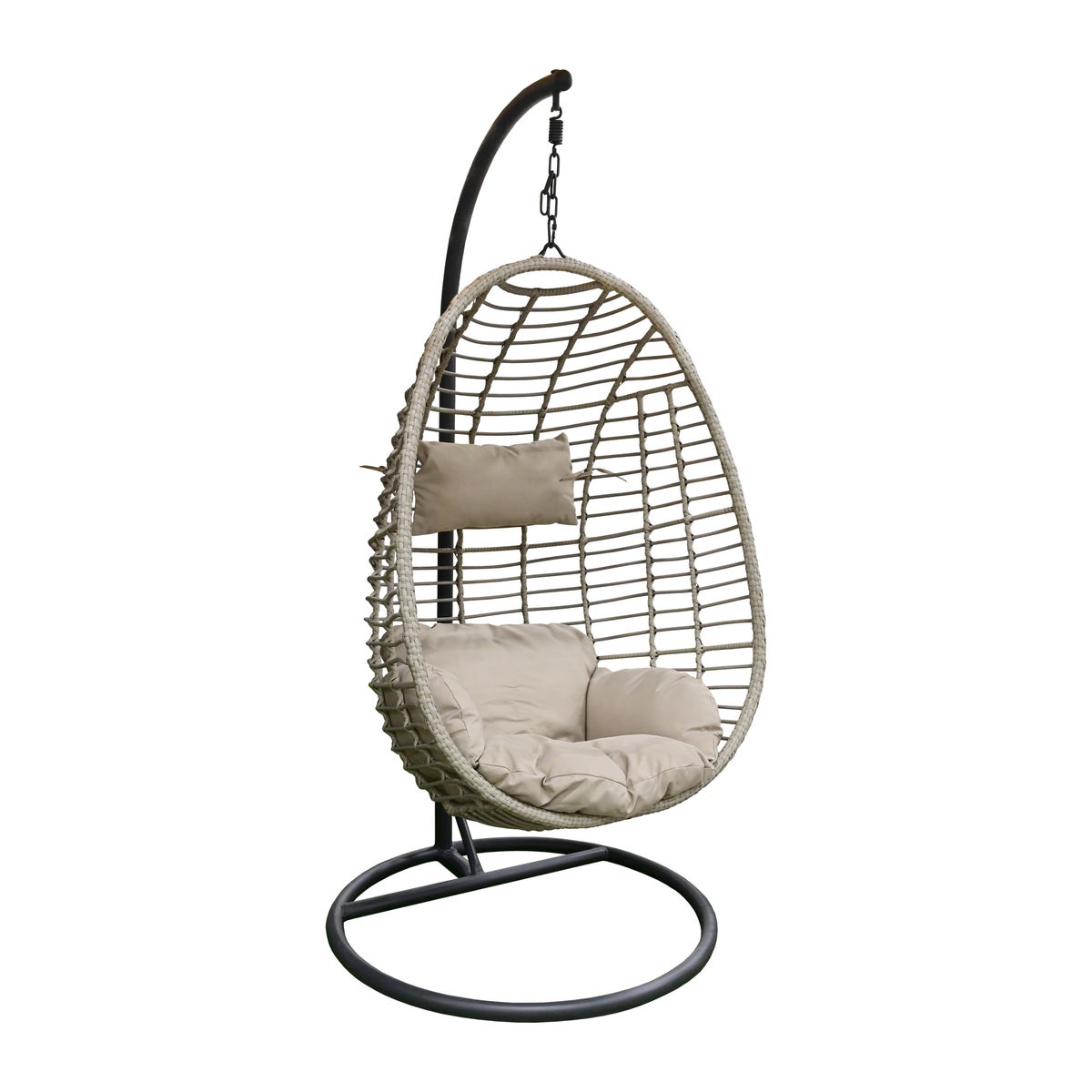 Hangstoel Bresa Taupe Bois le Duc Hangstoel Bresa Taupe Bois le Duc