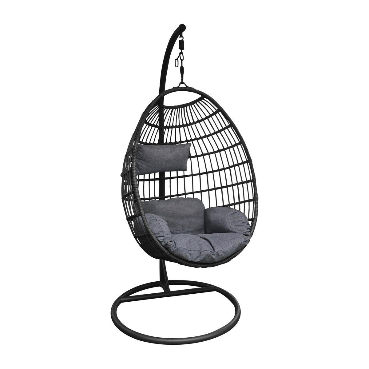 Hangstoel Giavo antraciet Bois le Duc Hangstoel Giavo antraciet Bois le Duc