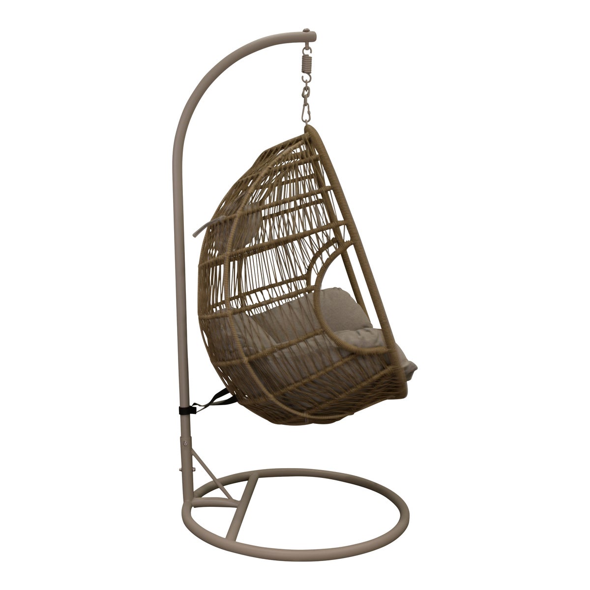 Hangstoel Jesolo crème met kussen Hangstoel Jesolo crème met kussen