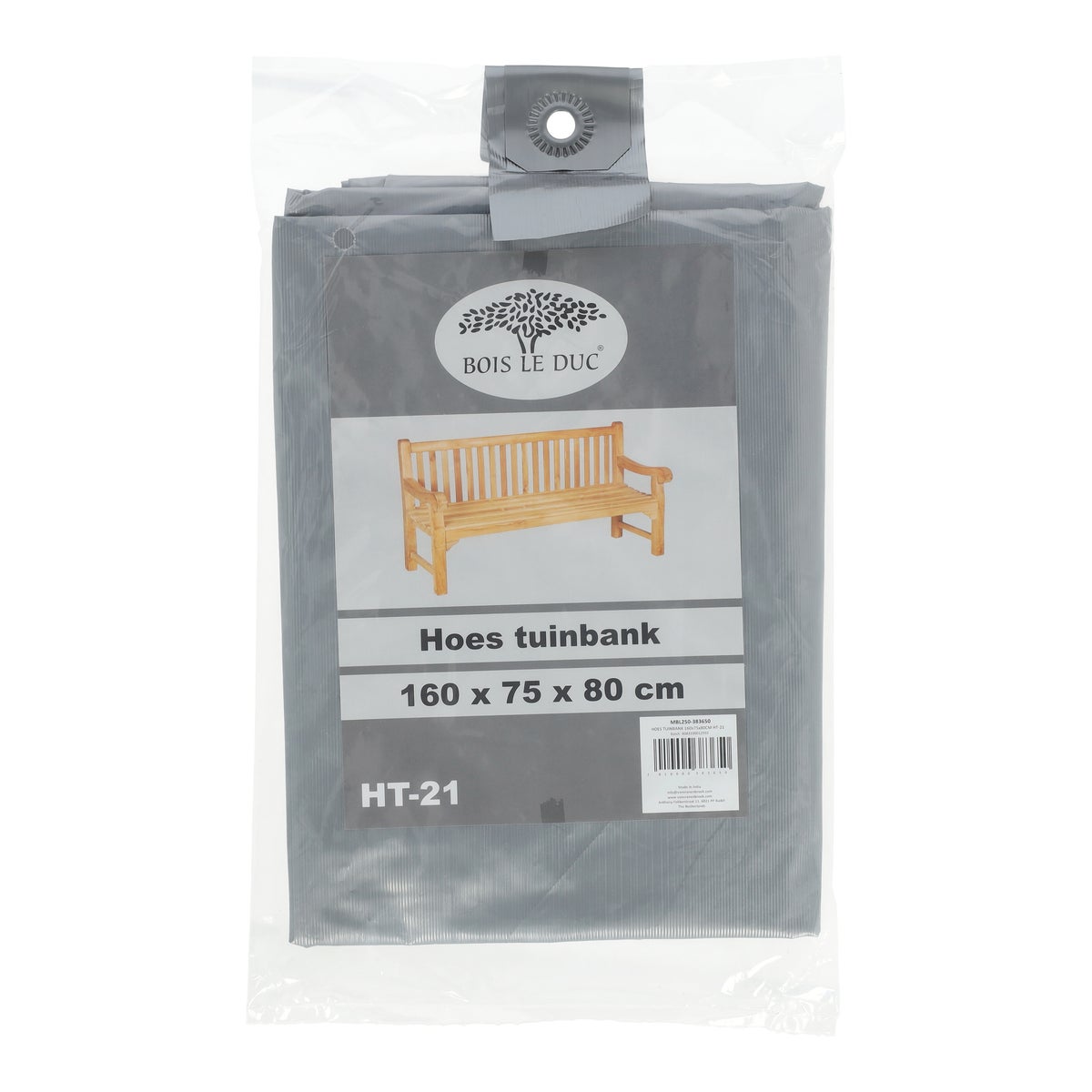 Hoes tuinbank 160 x 75 x 80 cm Hoes tuinbank 160 x 75 x 80 cm