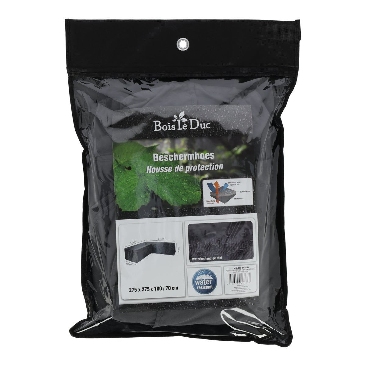 Hoes lounge schuin 275 x 275 x 70 cm BD23 Hoes lounge schuin 275 x 275 x 70 cm BD23