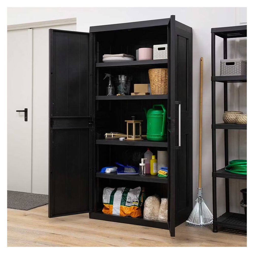 Kast garage mega 190 cm zwart Kast garage mega 190 cm zwart