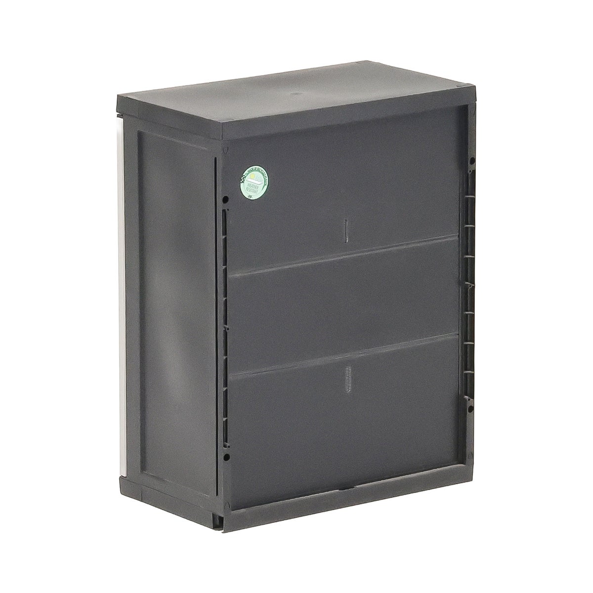 Kast bios midi 85 cm zwart/grijs Kast bios midi 85 cm zwart/grijs