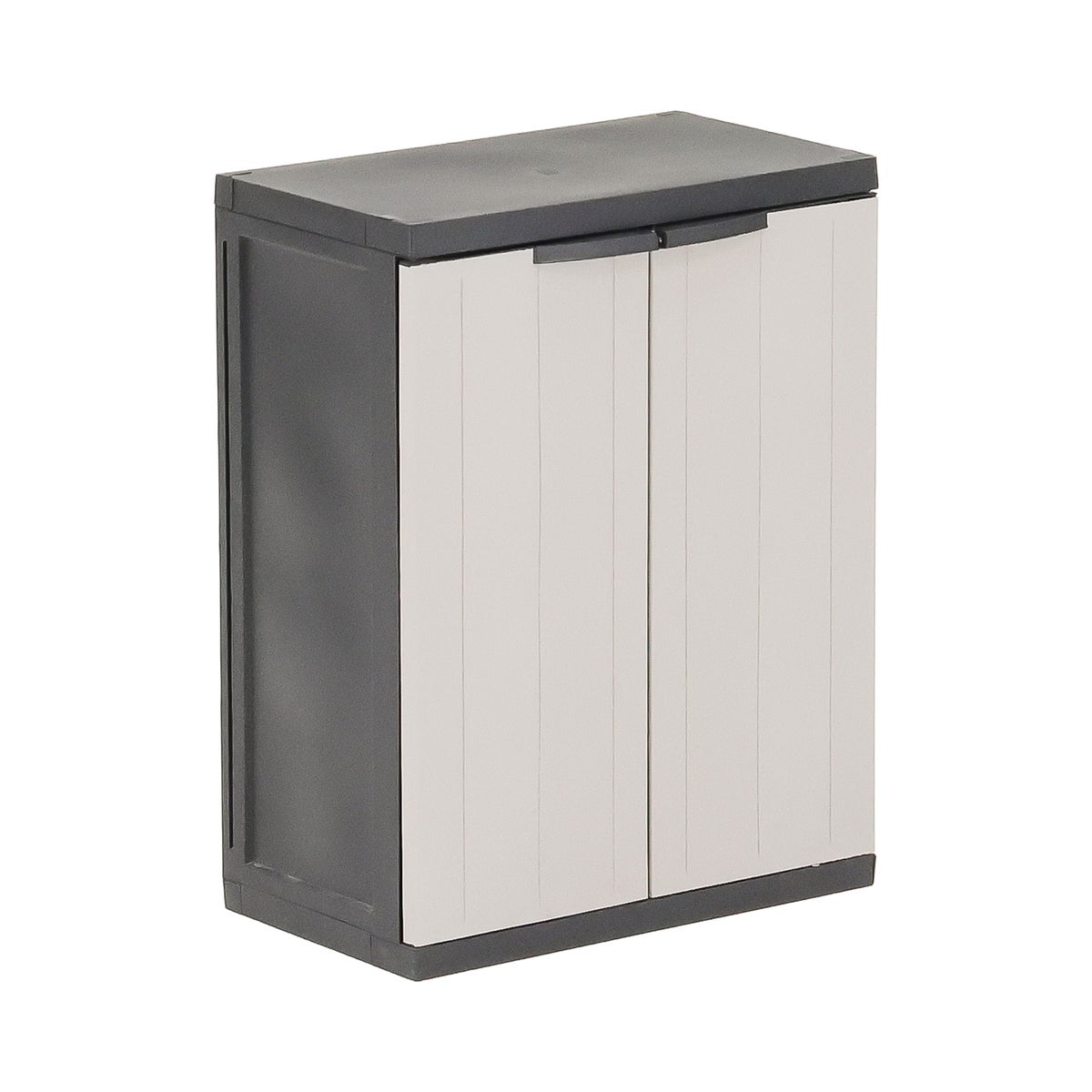 Kast bios midi 85 cm zwart/grijs Kast bios midi 85 cm zwart/grijs