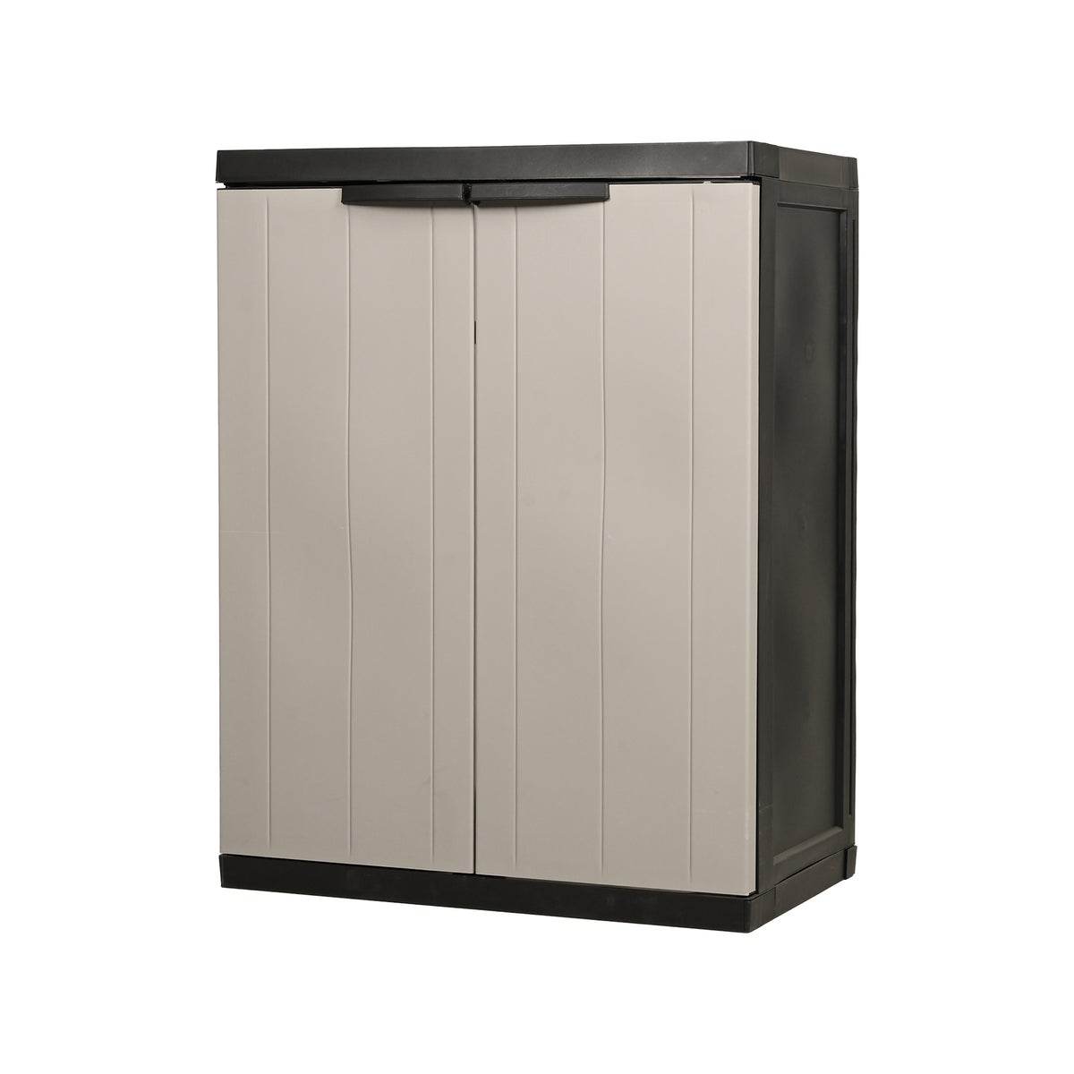 Kast bios midi 165 cm zwart/grijs Kast bios midi 165 cm zwart/grijs