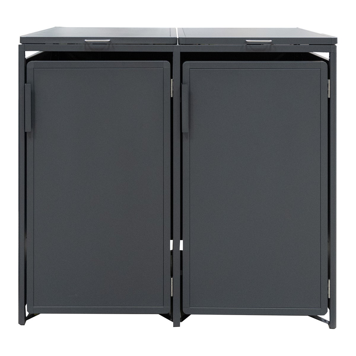 Containerberging metaal dubbel 80x134x122cm Containerberging metaal dubbel 80x134x122cm