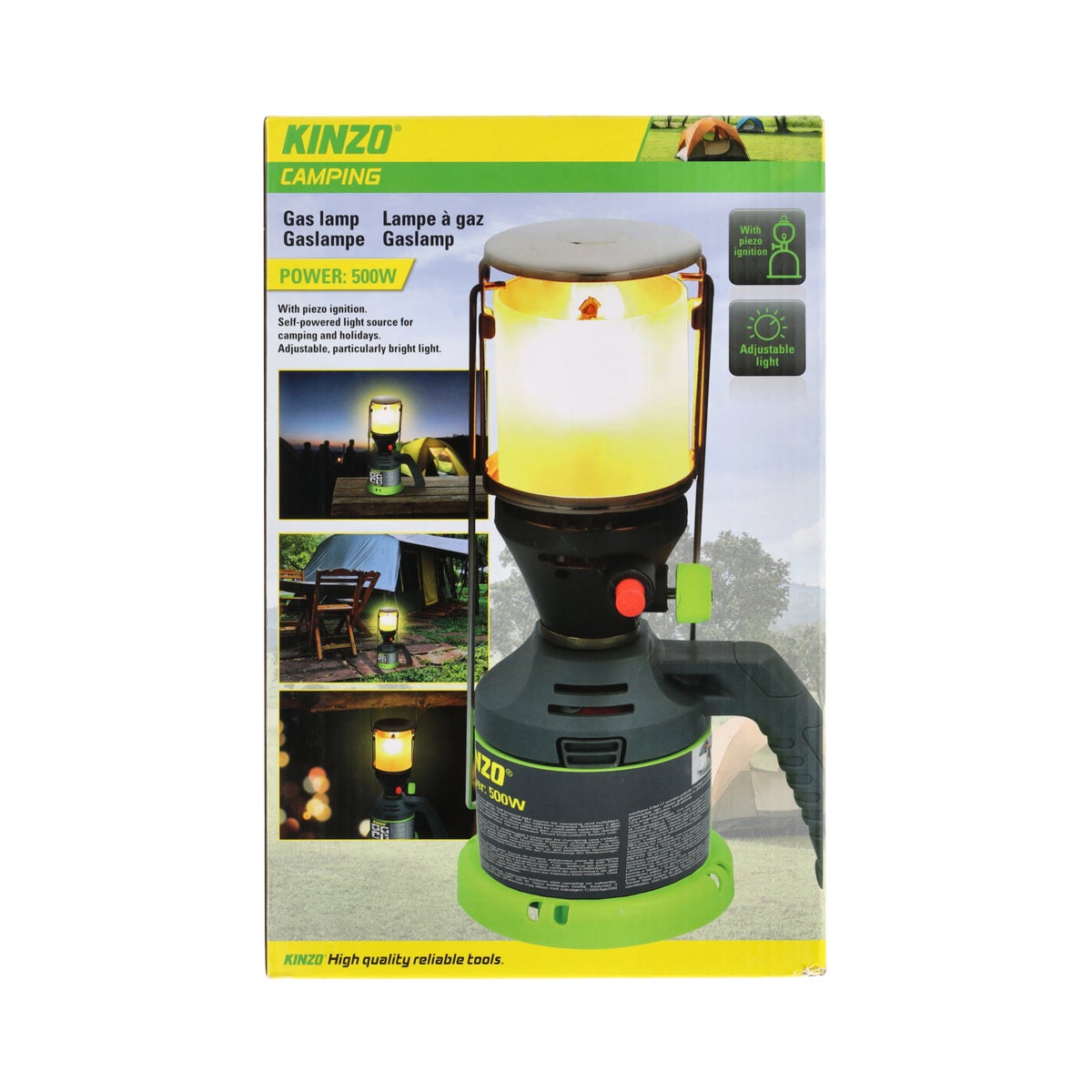 Camping lamp gas 190gr Kinzo Camping lamp gas 190gr Kinzo