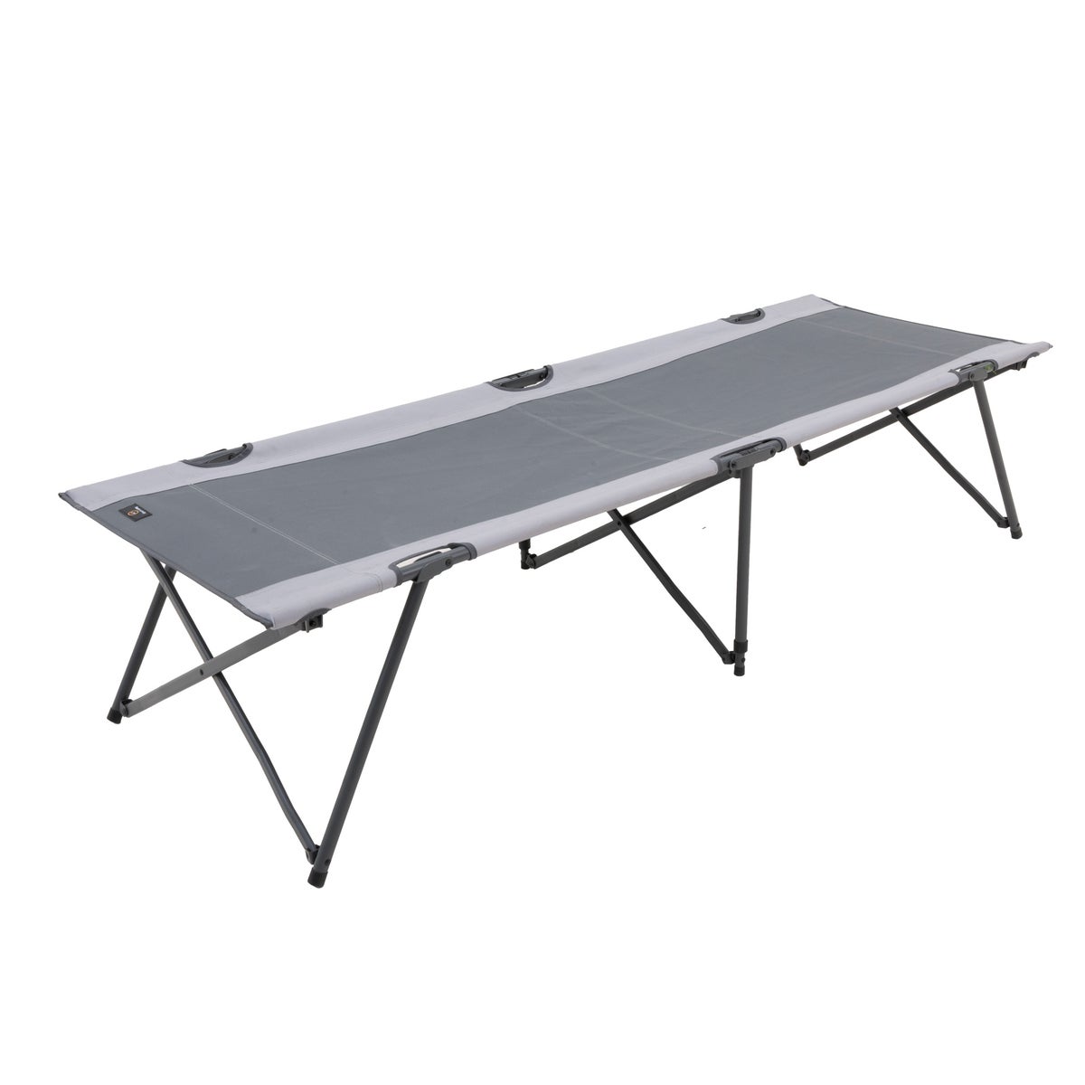 Campingbed opvouwbaar 190 x 65 cm antraciet Campingbed opvouwbaar 190 x 65 cm antraciet