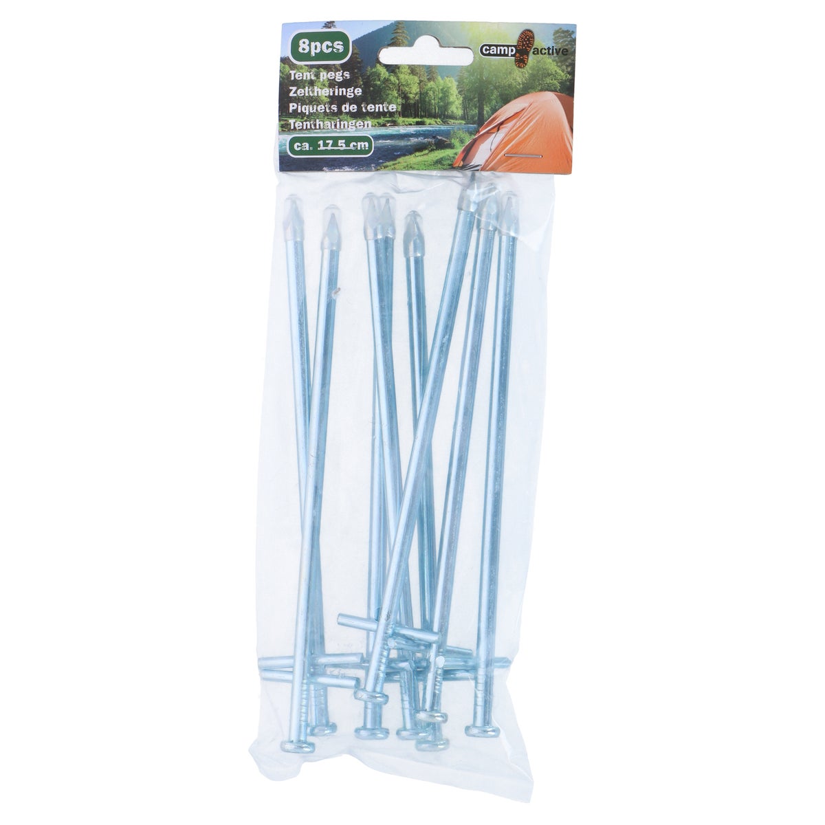 Tentharing 17,5 cm 8 stuks Camp Active Tentharing 17,5 cm 8 stuks Camp Active