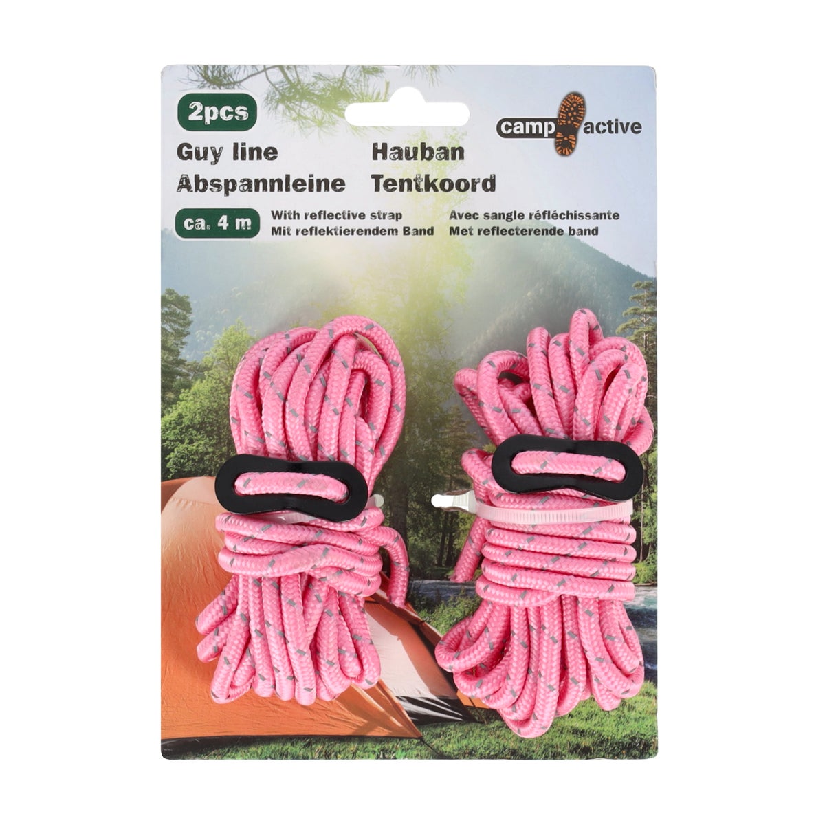 Scheerlijn 4m 2 stuks Camp Active Scheerlijn 4m 2 stuks Camp Active