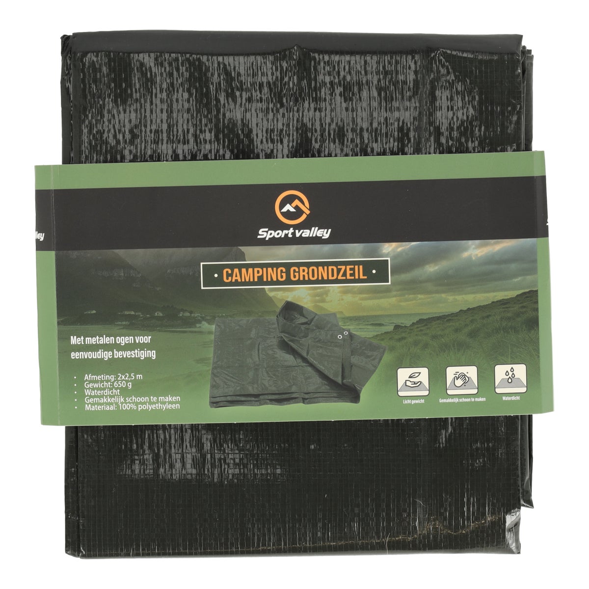 Camping grondzeil 2 x 2,5 m Camping grondzeil 2 x 2,5 m