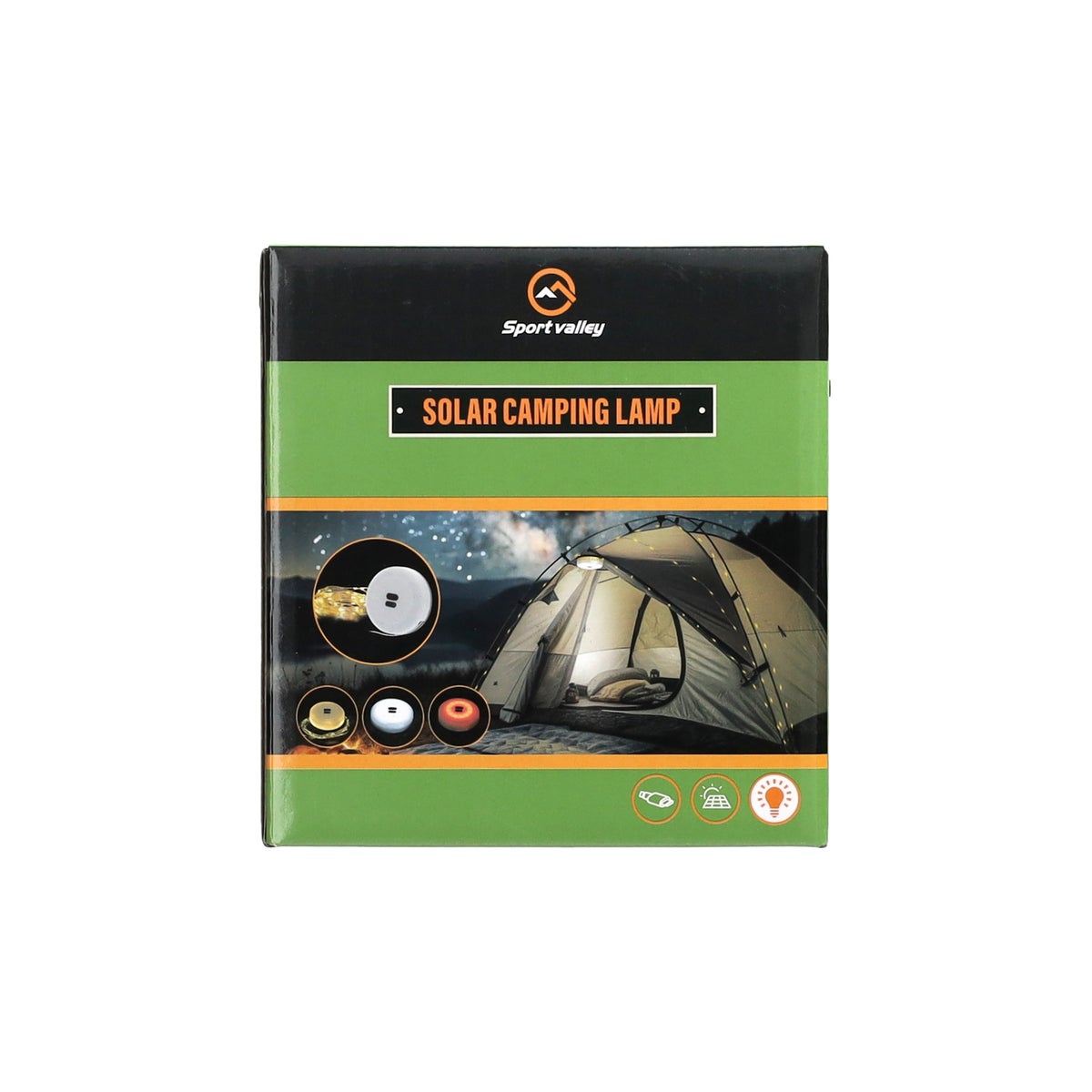 Campinglamp 100 Led en functie solar Campinglamp 100 Led en functie solar