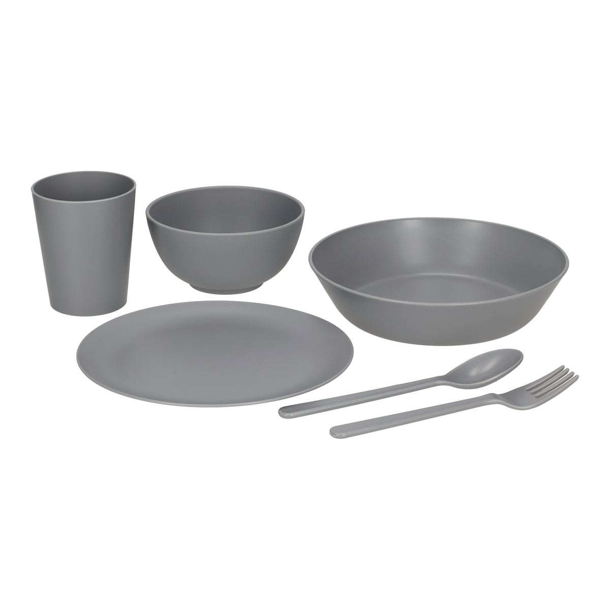 Campingserviesset 6-delig Campingserviesset 6-delig