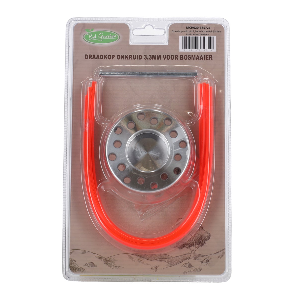 Draadkop onkruid 3,3mm bosmaaier Bel Garden Draadkop onkruid 3,3mm bosmaaier Bel Garden