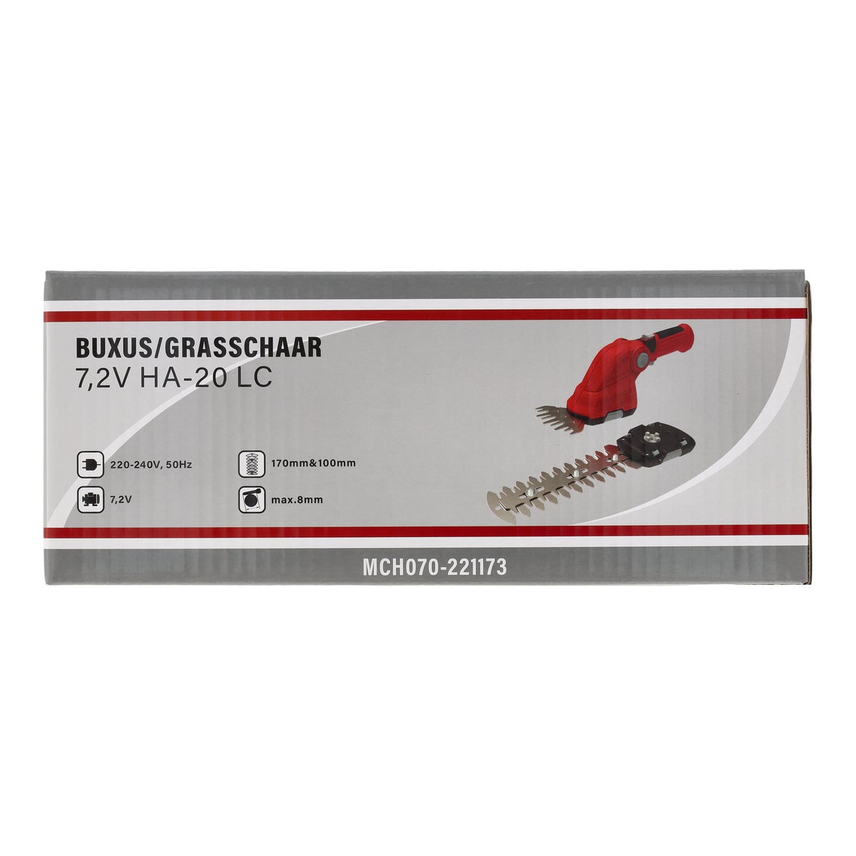 Buxus/grasschaar 7,2V HA-20 LC HVC Buxus/grasschaar 7,2V HA-20 LC HVC