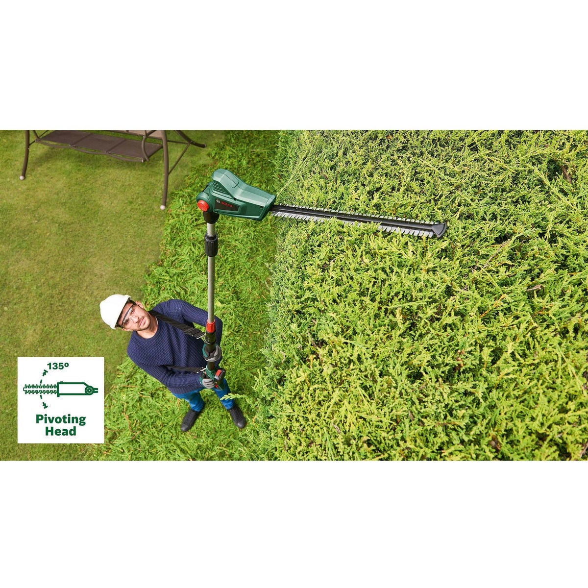 Heggenschaar UniversalHedgePole 18 BareTool Heggenschaar UniversalHedgePole 18 BareTool