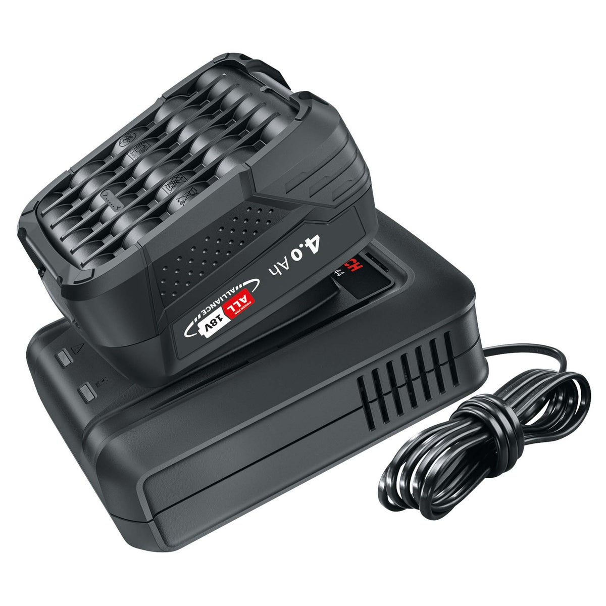 Startset lader met 18V 4,0Ah accu Baretools Bosch Startset lader met 18V 4,0Ah accu Baretools Bosch
