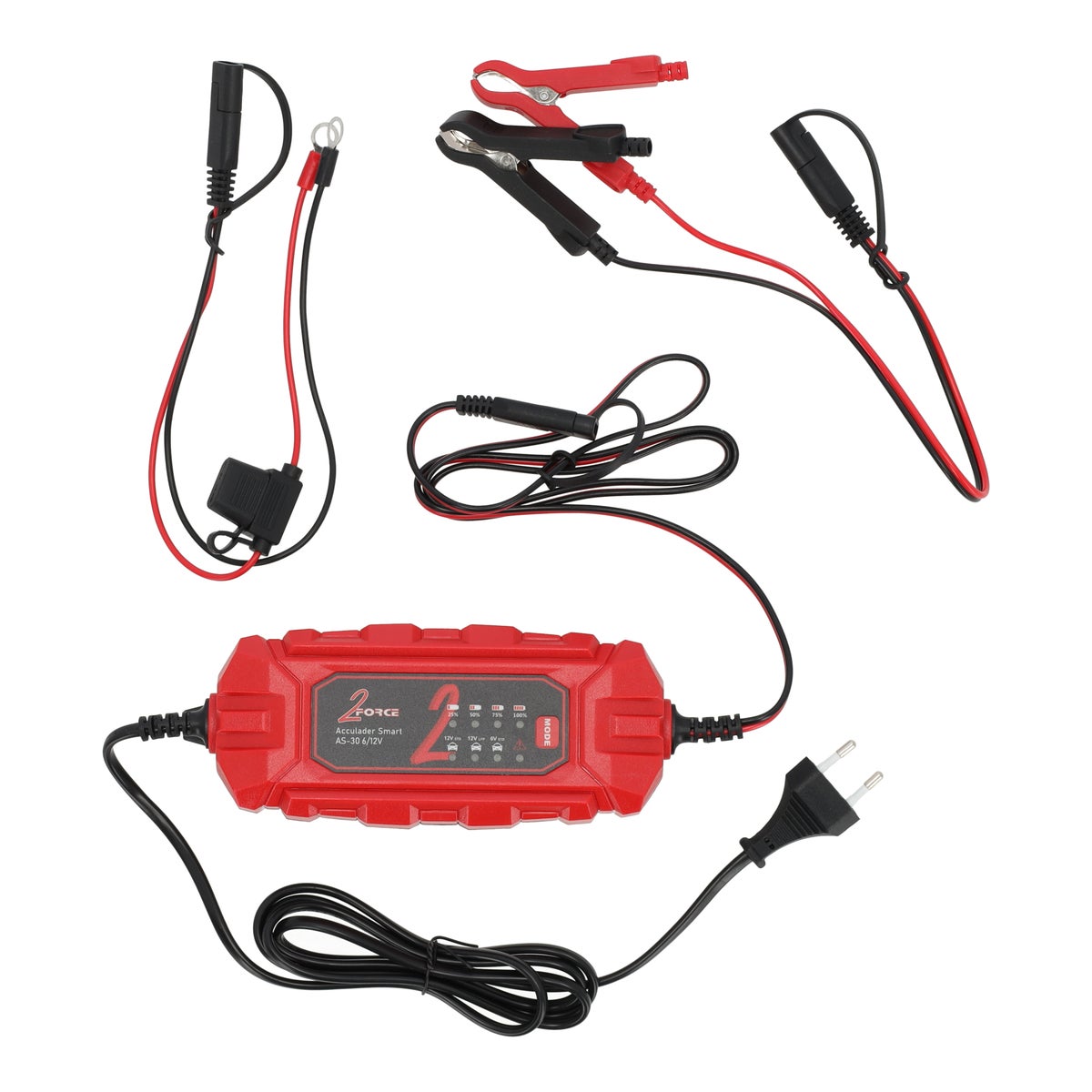 Acculader Smart AS-30 6/12V 2-force Acculader Smart AS-30 6/12V 2-force
