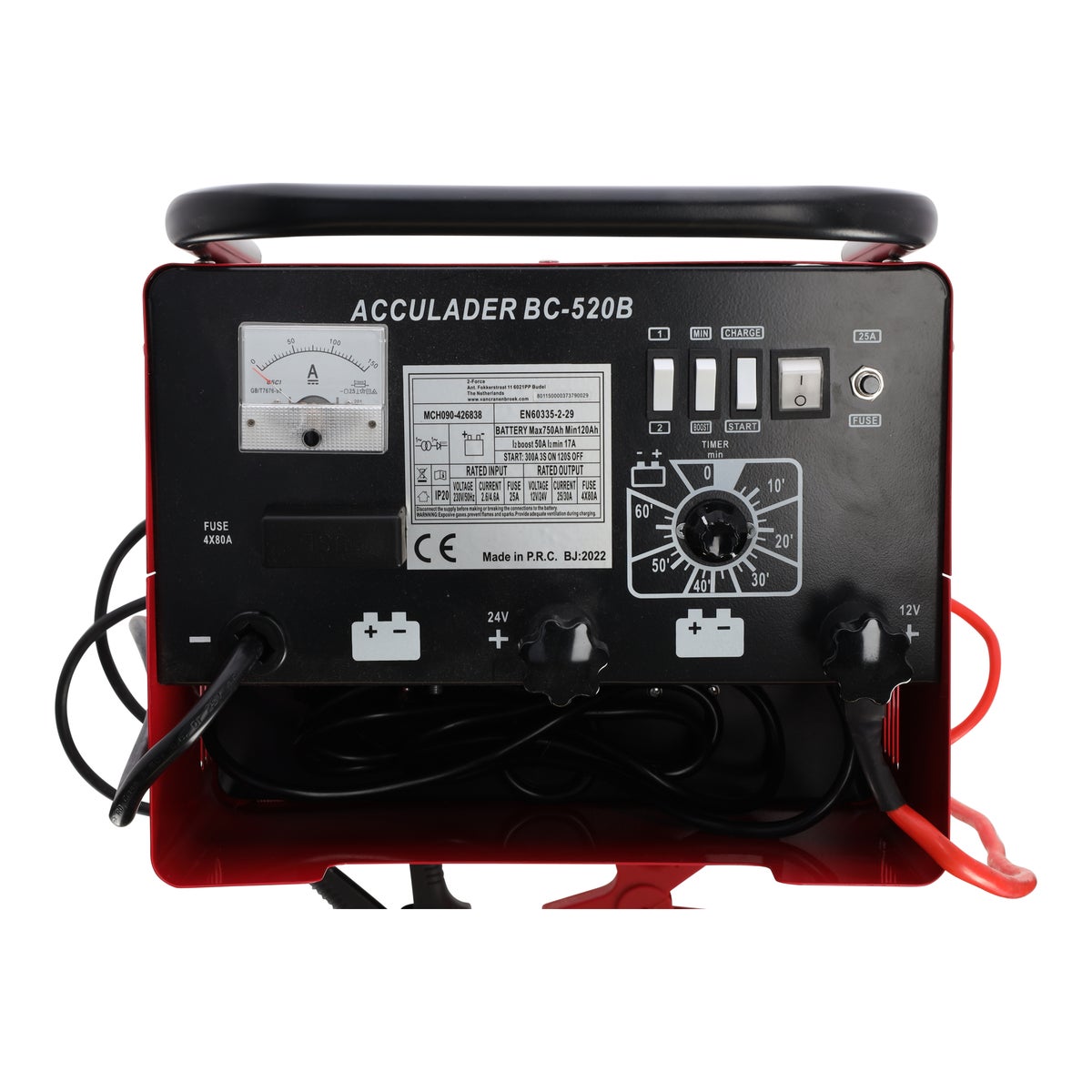 Acculader BC-520B 2-Force Acculader BC-520B 2-Force