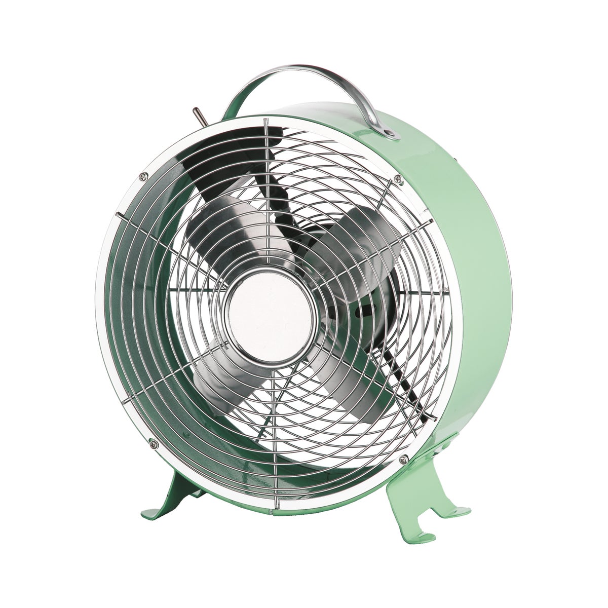 Retro ventilator groen-roze Diamant Retro ventilator groen-roze Diamant