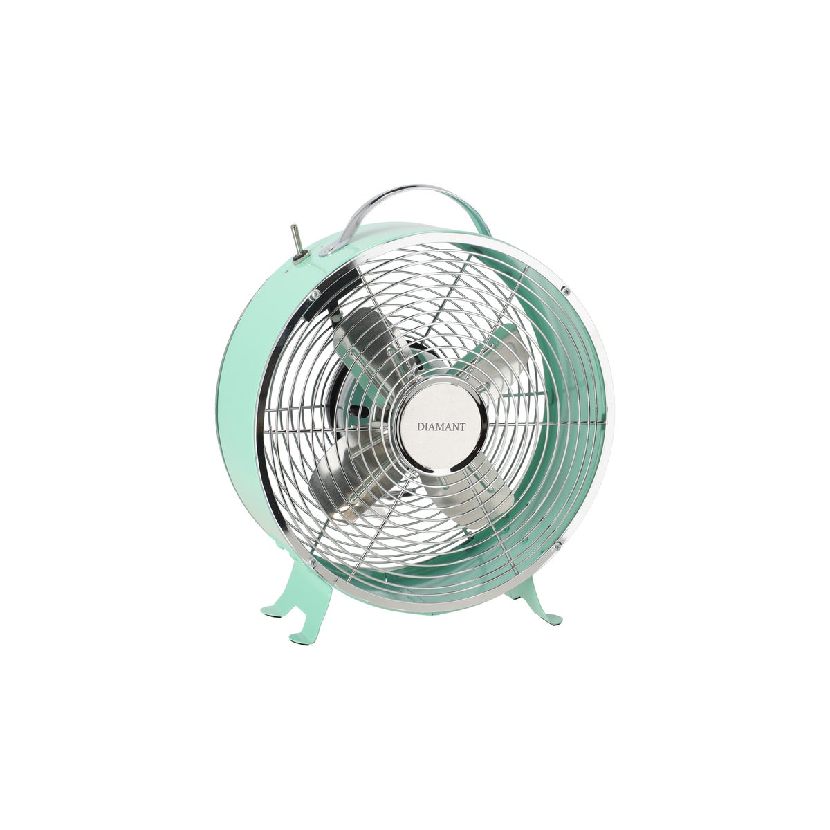 Retro ventilator groen-roze Diamant Retro ventilator groen-roze Diamant