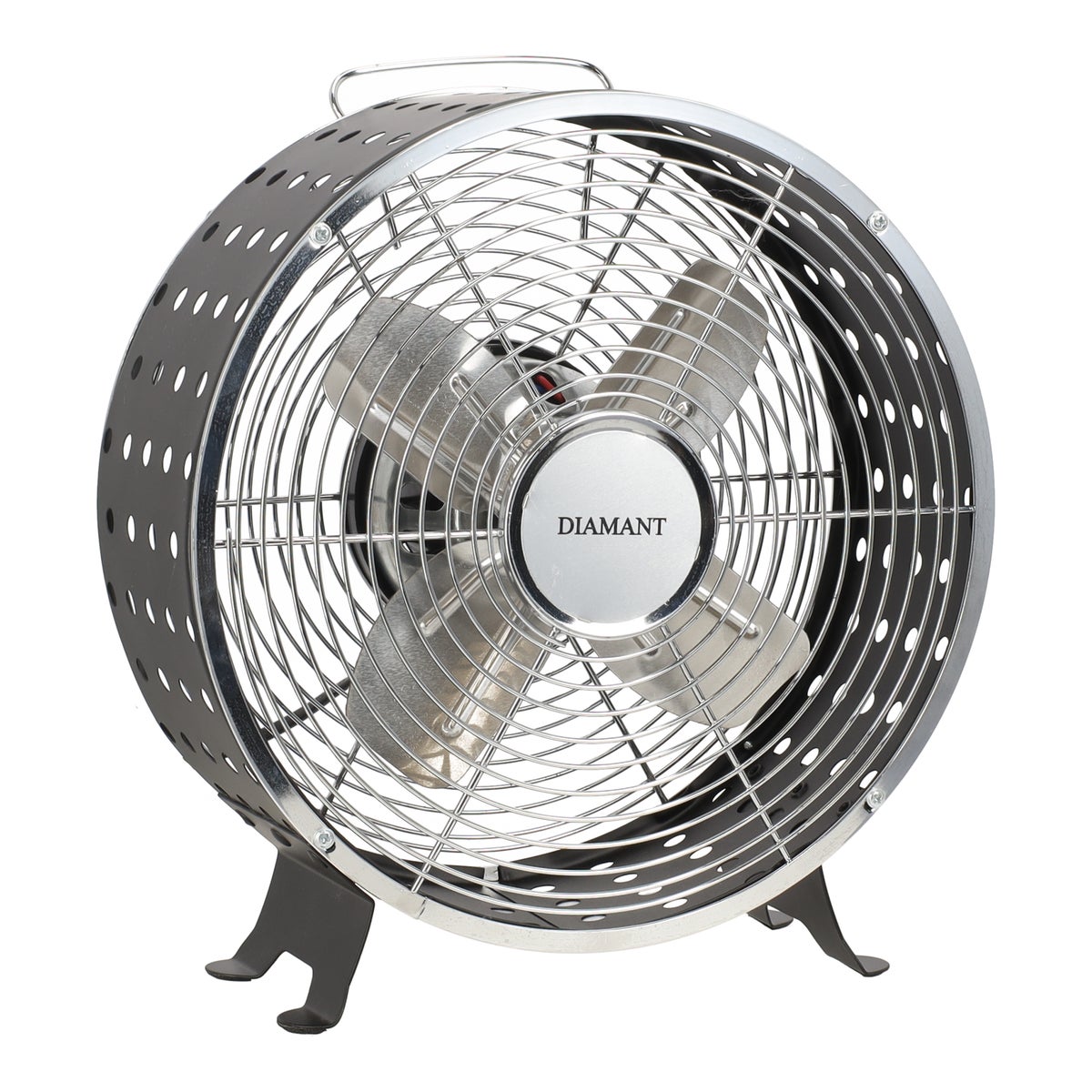 Ventilator retro zwart Diamant Ventilator retro zwart Diamant