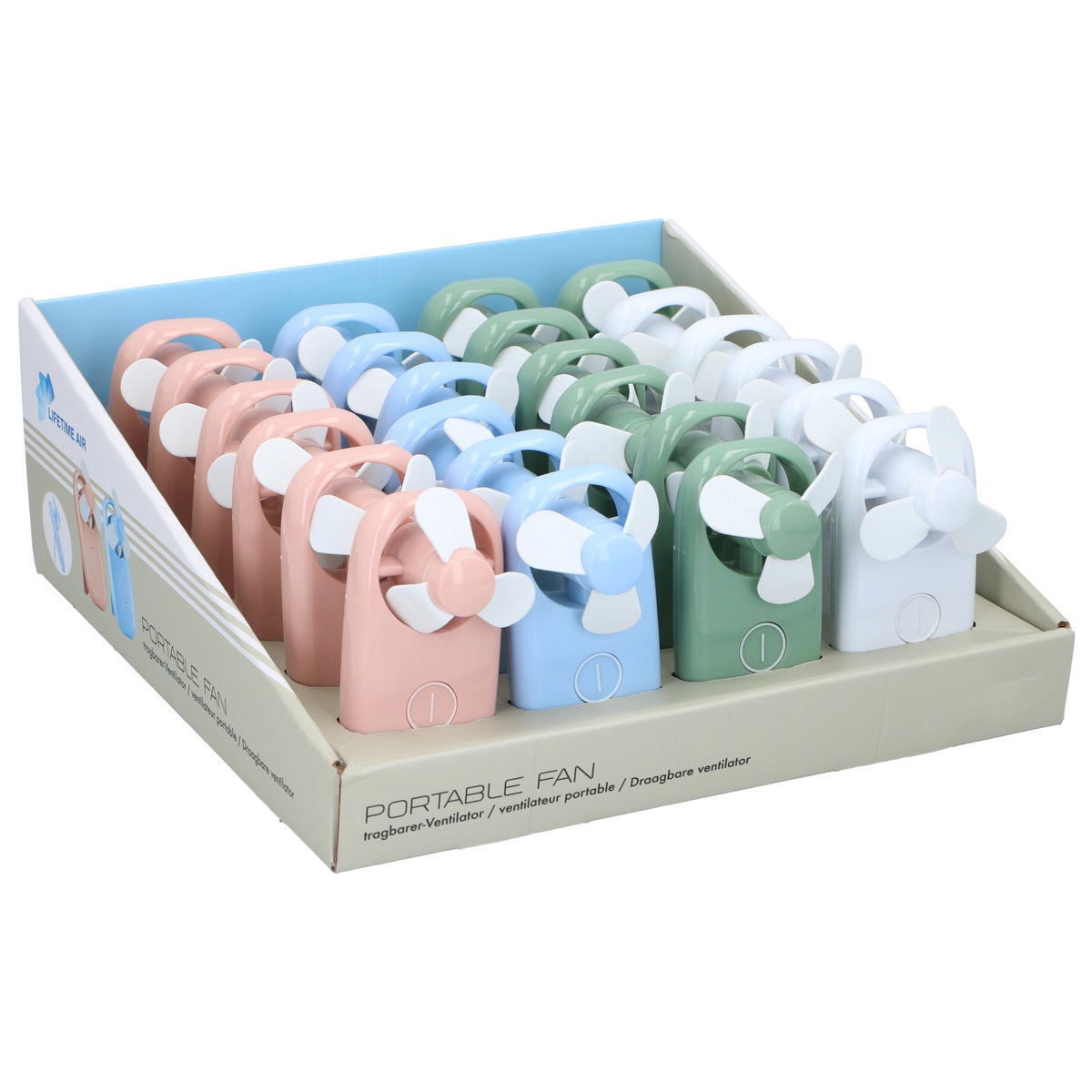 Ventilator draagbaar 11,5 cm Lifetime Air Ventilator draagbaar 11,5 cm Lifetime Air